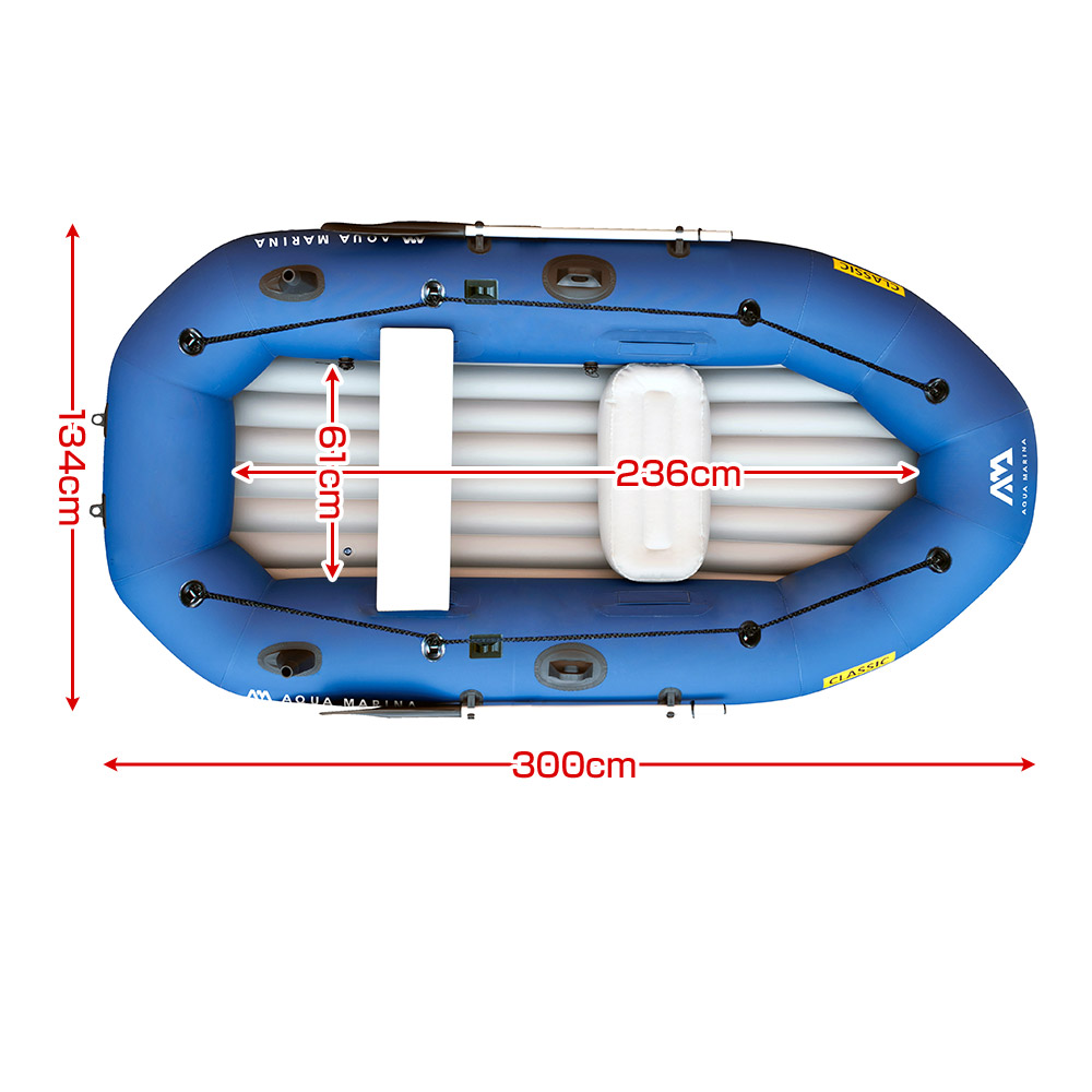 アクアマリーナ ゴムボート CLASSIC 300 Fishing Boat with electric motor T-18（クラシック300 エレキモーターセット） 08