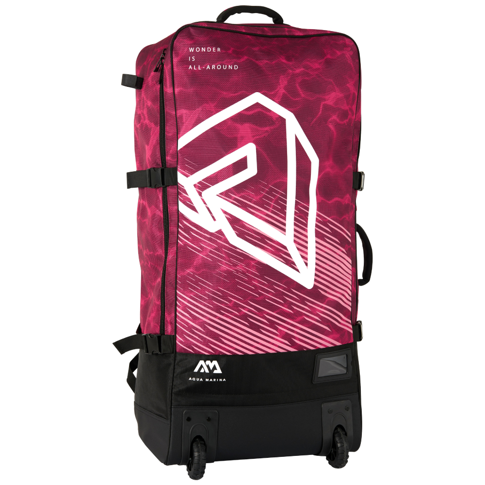 インフレータブルカヤック PREMIUM BACKPACK WITH WHEEL 90L PINK（ジップバックパック キャスター付き ピンク）