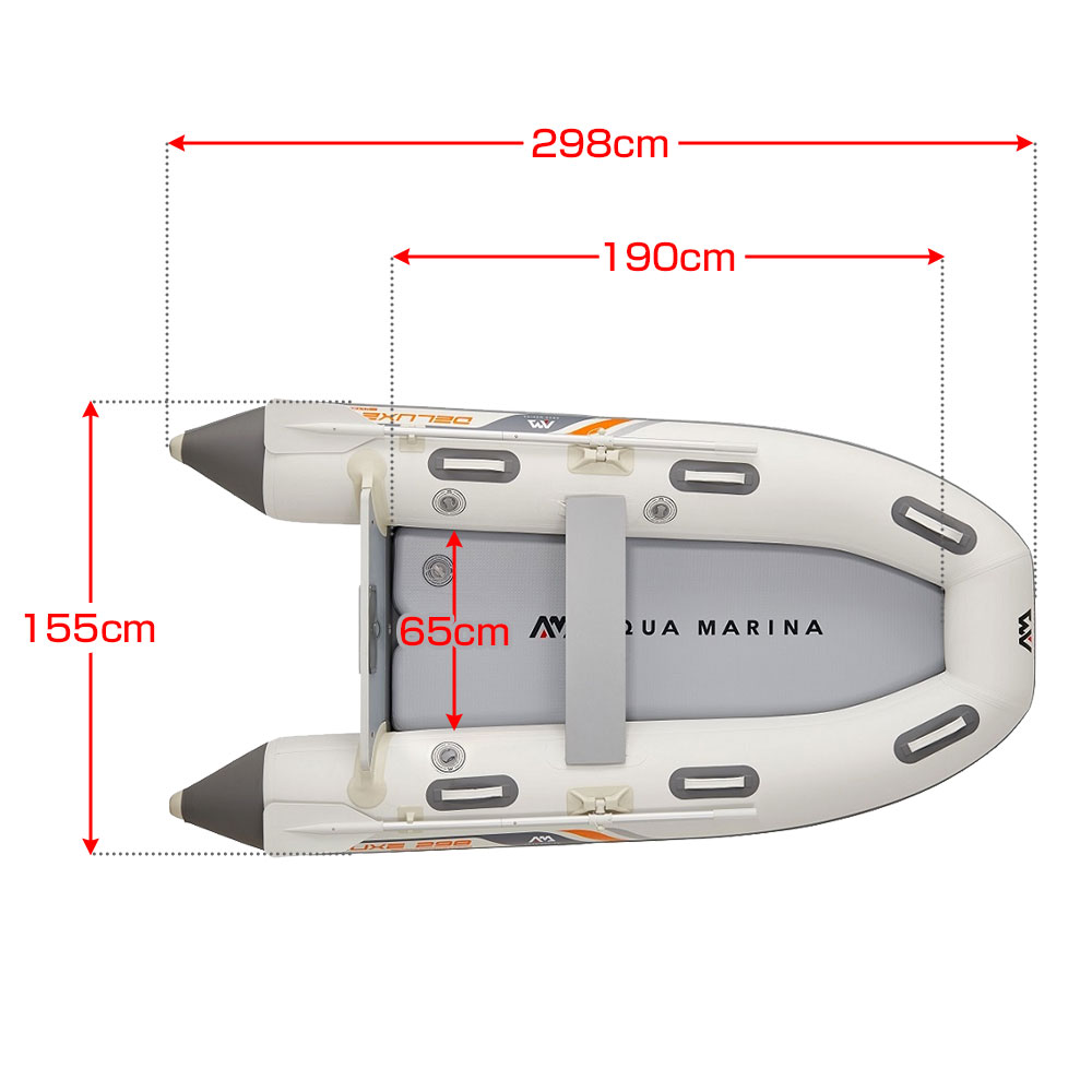アクアマリーナ ゴムボート デラックス U298 （デラックス U298） 04