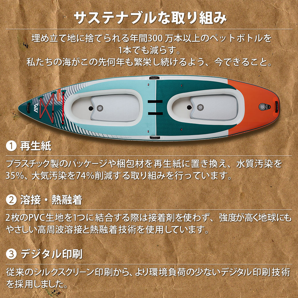 アクアマリーナ カヤック CASCADE TANDEM（カスケードタンデム） 04